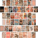 Waschbär Retro Wall Collage Kit Aesthetic Pictures, 4x6 Inch Retro 90s Style Posters, VSCO Aesthetic Photo for Teen Girls, Wall Art Print, Small Poster，Retro Vintage Pictures for Dormitory