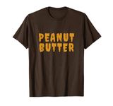 Peanut Butter and Jelly Matching Costume Peanut Butter T-Shirt