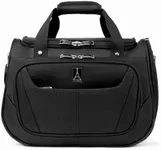 Travelpro Maxlite 5 Softside Lightweight Underseat Carry-On Travel Tote, Overnight Weekender Bag, Men and Women, Black, 28x46x21cm