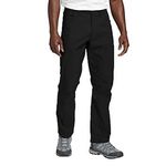 Eddie Bauer Men's UPF 50+ Tech Pants, Black, 36W x 30L