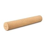 Navaris Cork Roller - Fitness Sport Yoga Cork Tube for Legs, Back, Muscles - Large 10 x 60 cm