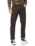 Lee Men's Daren Zip Fly Corduroy, Turkish Coffee, 28W / 32L