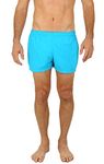 UZZI Men's Hylfa Swim Trunk - Blue -