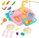 Kitchen Sink Toys with Running Wate
