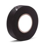 Asterin Sales Heat- Resistant Adhesive Cloth Fabric Tape For Automotive Cable Tape Harness Wiring Loom Electrical Heat Tape - Black - 1 Pcs