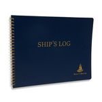 Direct 2 Boater Spiral Bound Ship's Log Book with Flexible Cover