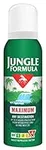 Jungle Formula Maximum Repellent Aerosol 125ml - Maximum Strength, against Mosquitoes, Biting Insects and Ticks - Up to 9 hrs Protection for Any Destination incl. Tropics- with DEET