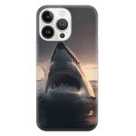 Coverpower Shark Phone Case Compatible with iPhone 6 Clear Flexible Silicone Underwater Cover Shockproof Protector Bumper