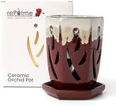 rePotme 4 x 6 inch Ceramic Orchid P