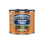 Hammerite Primer - Red Oxide. Metal Primer for Garden Furniture, Radiator and Fence Paint. Rust Inhibitor and Rust Treatment for Metal, Interior and Exterior Use - 250ml