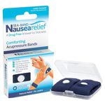 Sea-Band Motion Sickness and Nausea Relief Acupressure Wristband - Adult (Navy), 1 Pair