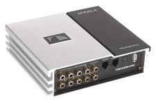 Nakamichi FIDELA FDSK230A Pro 8 Channel DSP Car Audio Amplifier, 4 Input 8 Output, 70W x 4, 31 Band EQ, USB Playback, Android App Control