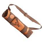 Bear Archery AT100BQ Traditional Back Quiver Brown