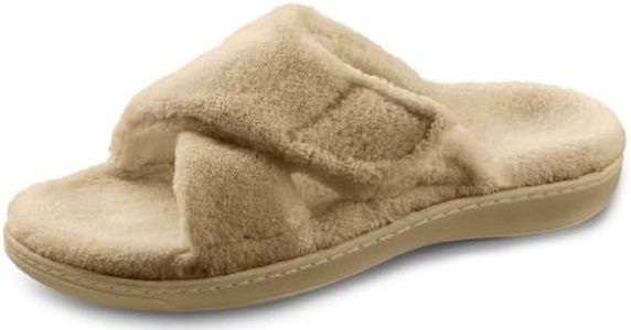 Vionic Women's Relax Slipper, Tan, 9 M