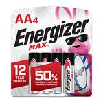 Energizer Max 1.5 VoltAA Battery (4 Per Package)