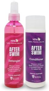 Vita C After Swim™ Conditioner & Detangler Bundle | Repairs Chlorine Damage, Hydrates, Smooths & Detangles Hair | Nourishing Post-Swim Duo for Swimmers