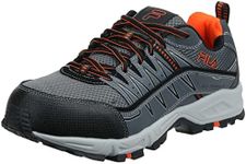 Fila Men's Memory at Peak Composite Toe Trail Running Shoe Ct, CSRK/Black/VORN, 10