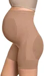 Leonisa Women's Seamless Maternity Support Panty - Brown - XL