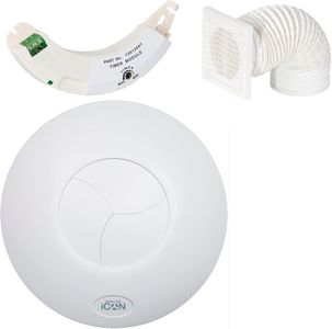 Airflow iCON 15 Timer Extractor Fan – 100mm Bathroom Ventilation