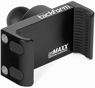 Tackform Enduro 25MAXX Vibe Phone Holder - Vibration Dampening - Spring Tension Optimized for Motorcycle and SXS Aggressive Off Road Terrain | 1" / 25.4mm Rubber Ball | Compatible with RAM and ARKON