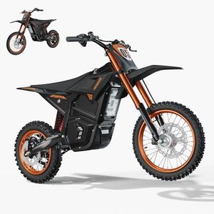 QuietEase Electric Dirt Bike for Teens & Adults, 3000W Peak Motor Electric Motorcycle, 48V 23.4Ah Battery Off-Road E Dirt Bike with Hydraulic Brakes & 3 Speed Modes 1Pack