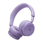JBL Live 680NC Wireless On‑Ear Headphones with Adaptive Noise Cancelling, Bluetooth, 80 Hours Battery Life, Multipoint Connection, Purple