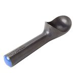 Zeroll Zerolon Hardcoat Anodized Commercial Ice Cream Unique Liquid Filled Heat Conductive Handle Easy Release 24 Scoops per Gallon Made in USA, 3.5-Ounce, Black