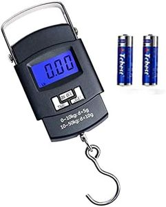 Luggage Scale with Battery Automatic Reading, Many Ways of use, Accurate Numbers, The Perfect Multifunctional Scale, a Good Helper for Your Travel and Fishing
