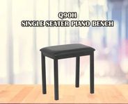 HEBIKUO Q90H Piano Stool- Black