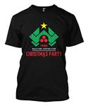 1988 Nakatomi Christmas Party - Xmas Men's T-Shirt (Black, Medium)