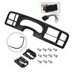 Car Radio Stereo Double Din Dash Kit for 1999-2002 Silverado 1500 & 1999-2000 Cadillac Escalade