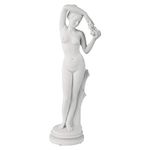 Design Toscano PD72515 Alluring Venus Bonded Marble Statue,Standard