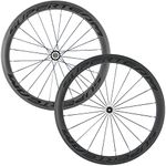 Superteam Carbon Fiber Road Bike Wheels 700C Clincher Wheelset 50mm Matte 23 Width (Transparent Decal)