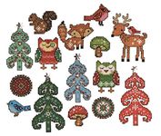 Tobin Woodland 14 Count Friends Ornament Plastic Canvas Kit