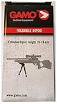 Gamo rugged foldable bipod with 16-18cm extendable legs for 177, 22 airguns and air rifles. Includes fixing kit