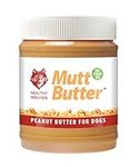 Healthy Hounds Mutt Butter 100% Natural Peanut Butter For Dogs (340g) | No Added Salt, Sugar, Sweeteners, Xylitol | PALM OIL FREE | Formulated Specially for Dogs | Natural Dog Treat with Vitamin E & B