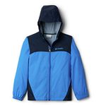 Columbia Youth Boys' Glennaker Rain Jacket, Waterproof & Breathable, Hyper Blue, X-Small