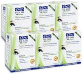 Dr. Fischer Eye Wipes - Hypoallergenic Eyelid Wipes for Everyday Eye Conditions and Gentle Makeup Remover. (6 packs of 30 wipes each)