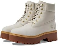 Timberland Women's Stone Street 6" Lace-up Waterproof Boots Fashion, Rainy Day, 11