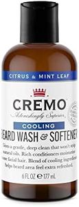 CREMO - Beard Wash & Softener For Men | Cooling Citrus and Mint Leaf | 177ml