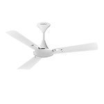 Crompton Premion Aura2 Prime Antidust 1200 mm Premium Design Ceiling Fan for Home | Star Rated Energy Efficient | Duratech Technology | 5 Years Warranty (Pearl White)