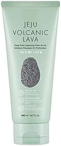 The Face Shop Jeju Volcanic Lava Deep Pore Cleansing Foam Scrub, 1 count