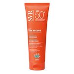 SVR SUN SECURE Face & Body Sunscreen SPF 50+ Milk for All Skin Types, Very High UVA/UVB Factor 50 Sun Cream, Non-Greasy, Reef-Safe, All Ages