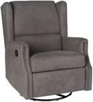 Flash Furniture Omma Swivel Glider 