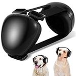 Paterr Dog Ear Muff for Hearing Protection Dog Noise Cancelling Ear Muff 25dB NRR Dog Earmuff Dog Noise Cancelling Headphone(Black, Medium)