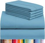 LuxClub 6 PC Queen Sheet Set, Breat