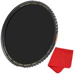 Breakthrough Photography 82mm X4 3-Stop ND Filter for Camera Lenses, Neutral Density Professional Photography Filter with Lens Cloth, MRC16, Schott B270 Glass, Nanotec, Ultra-Slim, Weather-Sealed