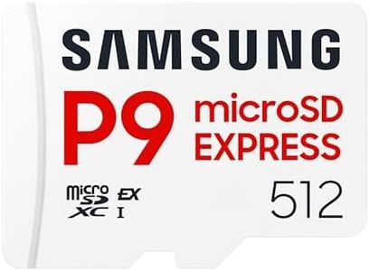 Samsung P9 Express microSD Express Card, 512GB microSDXC Memory Card, Up to 800 MB/s, for Nintendo-Switch ™ 2, (MB MK512T/AM)