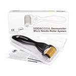 Sodacoda 1200 TITANIUM Micro Needles Derma Microneedle Roller very deep scars, severe cellulite, deep stretch marks- 2.0 mm