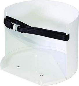 Buyers Products 5201005 5 Gallon Water Cooler Mount for Truck, White Steel with Flat Surface, Compatible with Trucks and Trailers